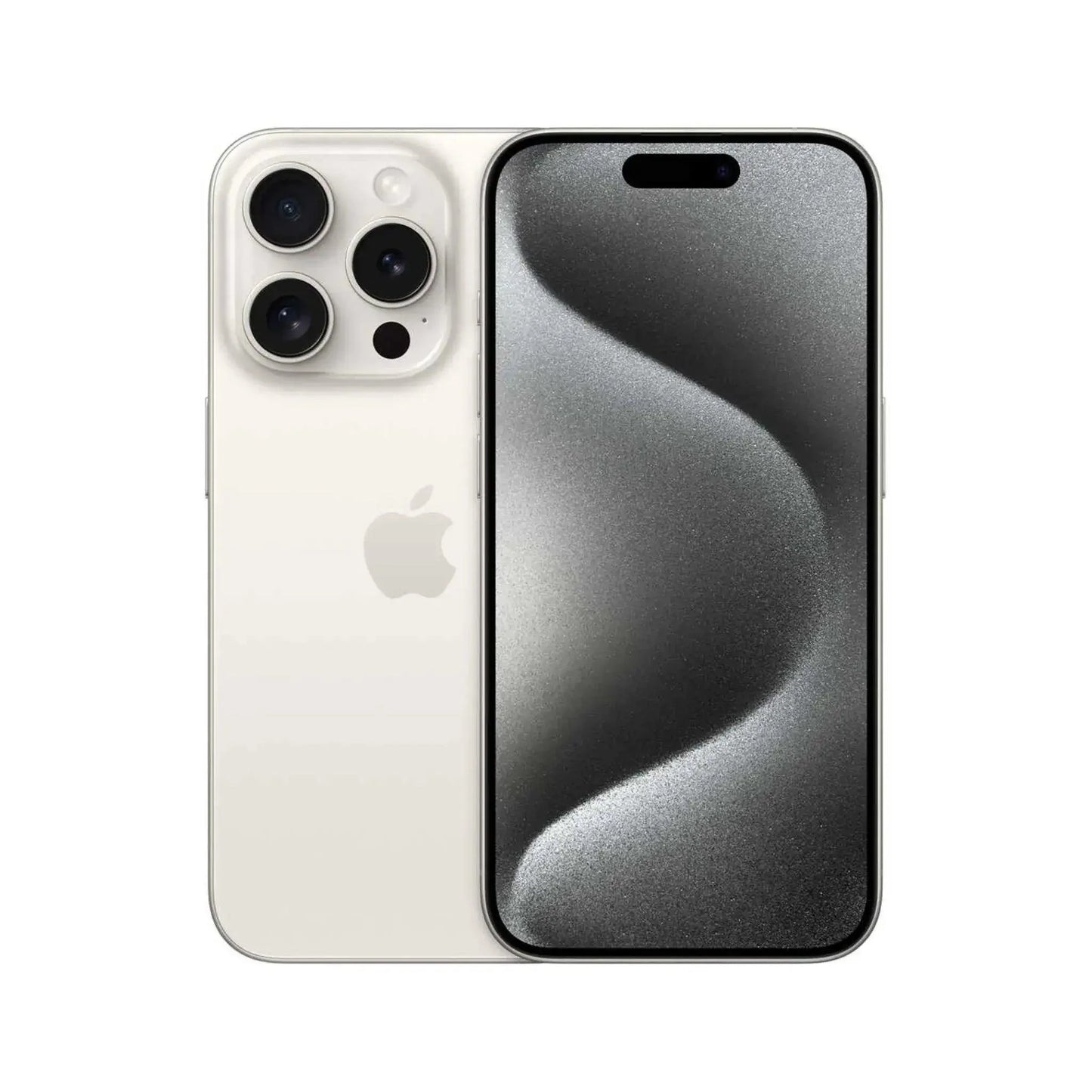 Apple iPhone 15 Pro White Titanium (128 GB) Middle East Version with Face Time - GULFSTREAM FZE