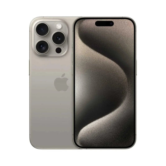 Apple iPhone 15 Pro Natural Titanium (256GB) Middle East Version with Face Time - GULFSTREAM FZE