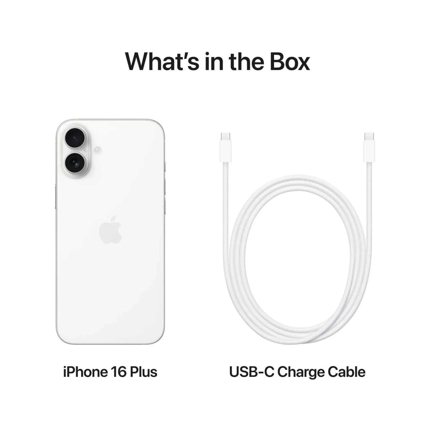 Apple iPhone 16 Plus White (256 GB) – Middle East Version with Face Time - GULFSTREAM FZE