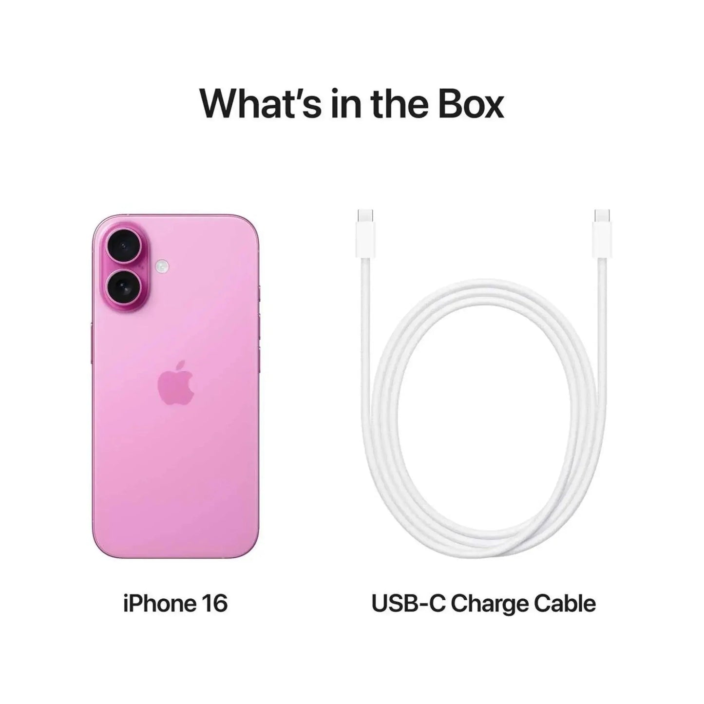Apple iPhone 16 Pink (128 GB) – Middle East Version with Face Time - GULFSTREAM FZE