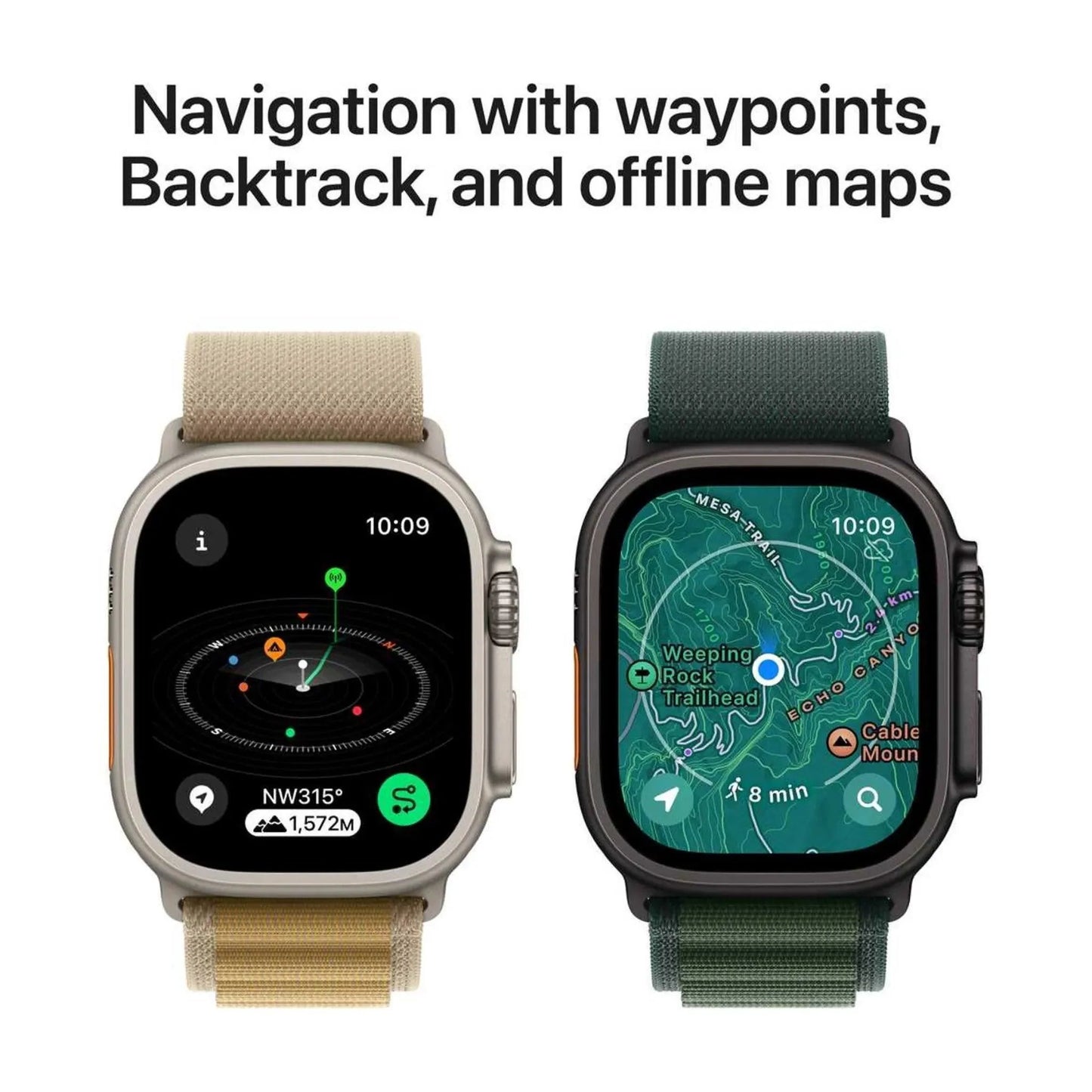 Apple Watch Ultra 2 GPS Black + Cellular 49mm Titanium Case with Black Ocean Band