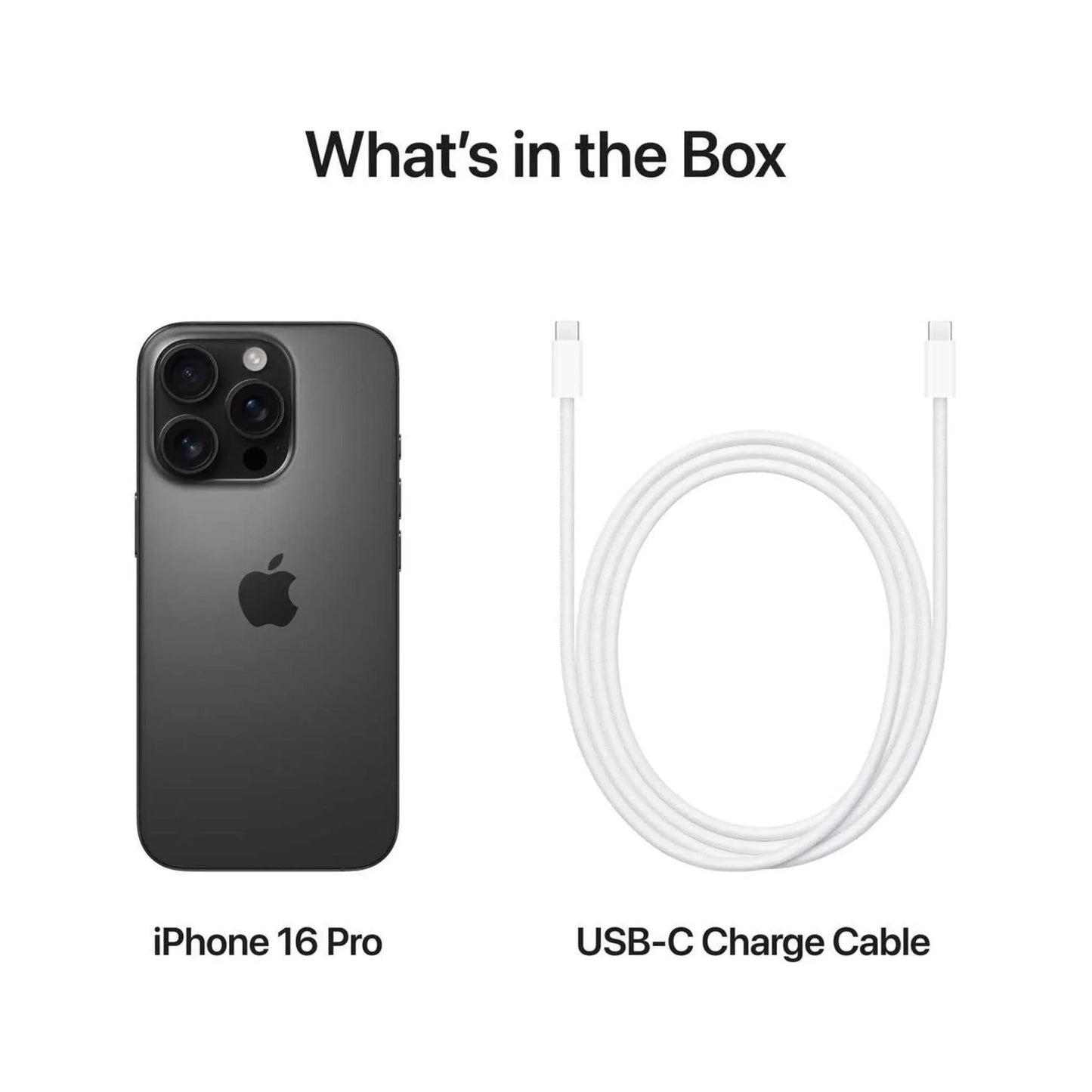 Apple iPhone 16 Pro Black Titanium (256 GB) - Middle East Version with FaceTime - GULFSTREAM FZE