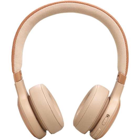 JBL  Wireless Over Ear Headphones Sandstone JBLLIVE670NC-SAT
